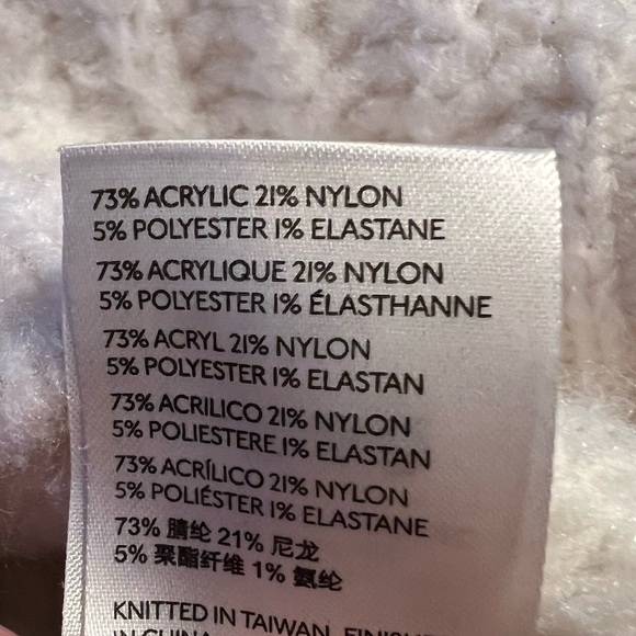 Free People Blue Bell V-Neck Sweater Creamy White Size XS - Picture 9 of 11